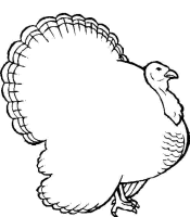 Een kleurplaat van  vogel
