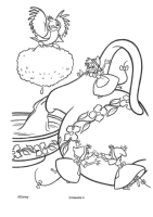 Een kleurplaat van  cinderella