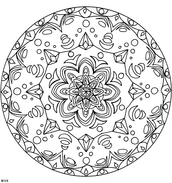 Mega Veel Kleurplaten * mandala